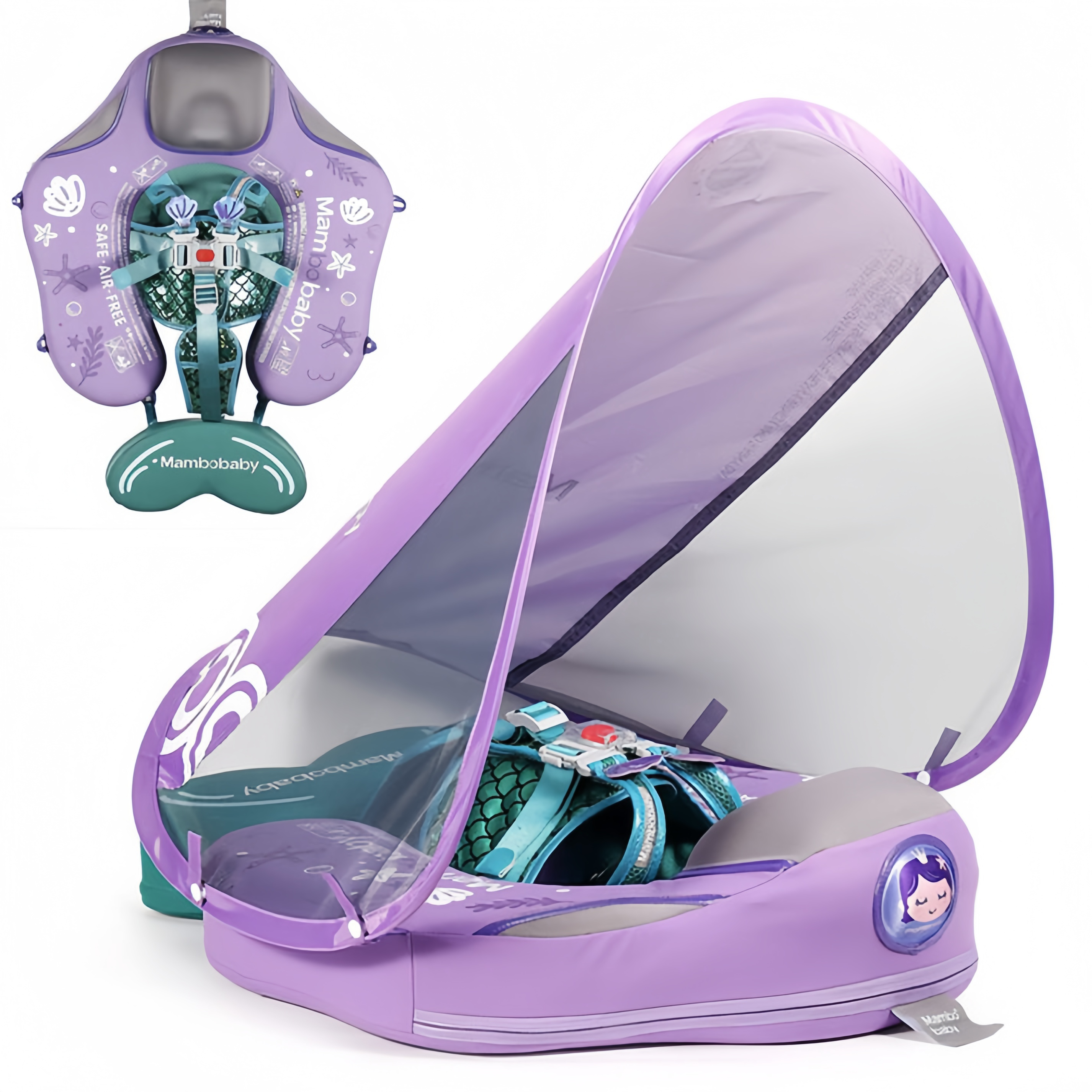Mermaid Deluxe Baby Float